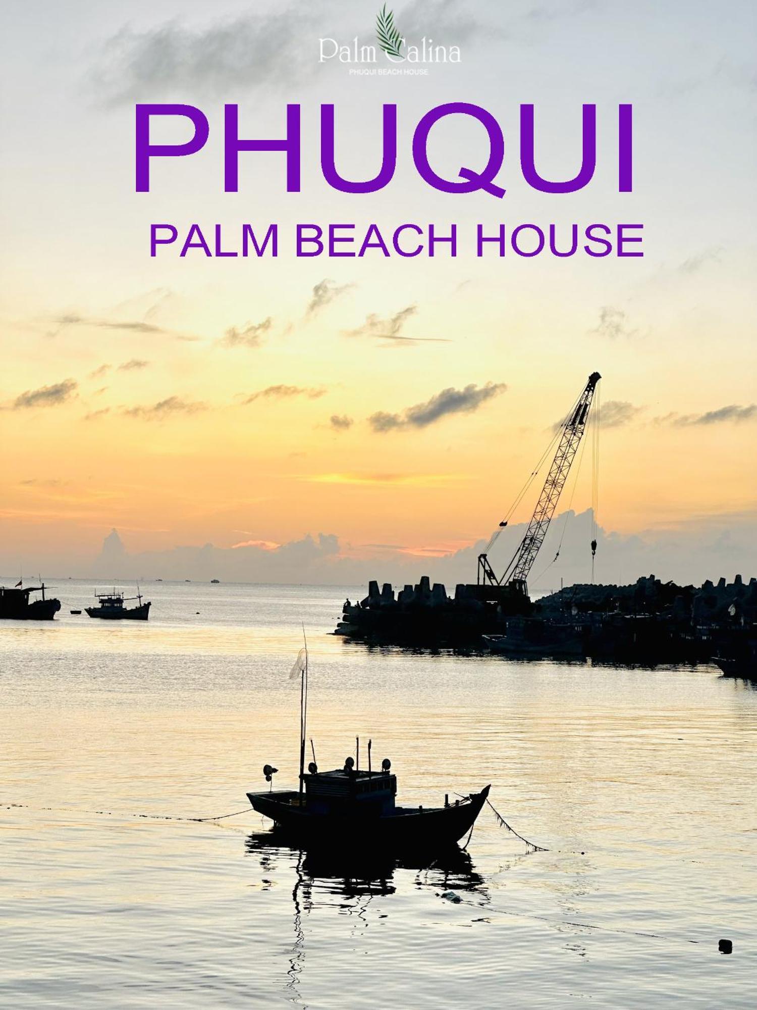 Palmcalina - Phuqui Beach House Cu Lao Thu Buitenkant foto